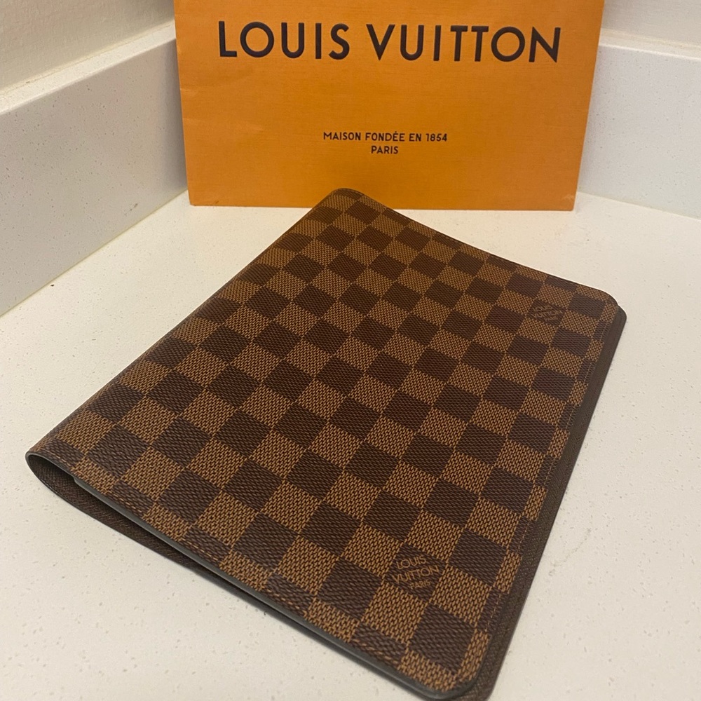 Louis Vuitton Desk Agenda Damier Ebene